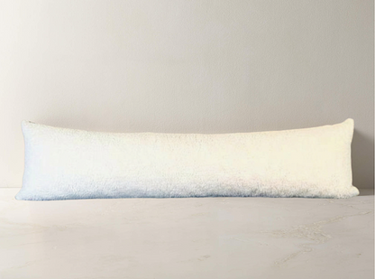 Organic Cotton Sherpa Lumbar Pillow Cover