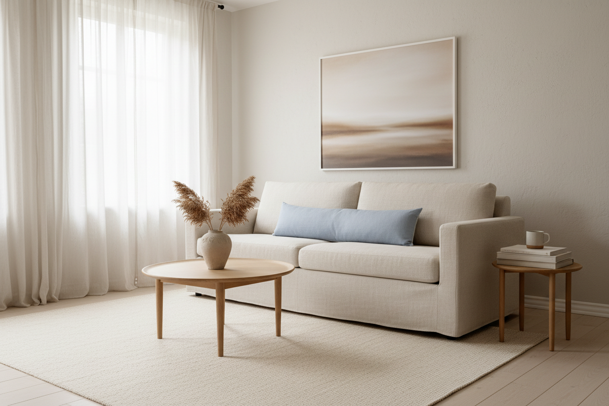 Cotton Linen Lumbar Pillow Cover