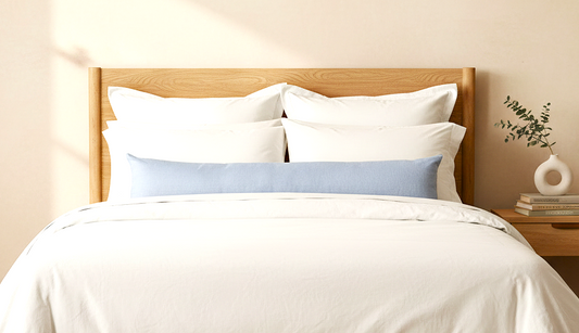 Cotton Linen Lumbar Pillow Cover
