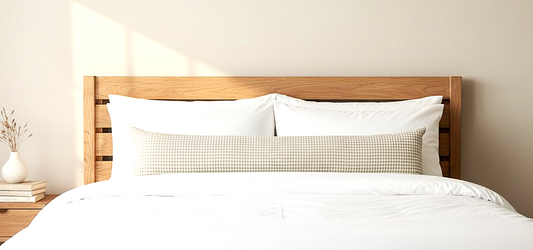 Woven Linen Cotton Lumbar Pillow Cover